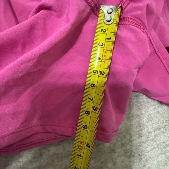 Lululemon sonic pink hotty hot shorts 4” size 4 liner is cut out - Picture 6 of 7